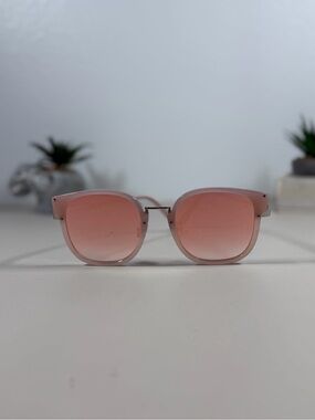 TOUS Pink Gradient Square Sunglasses